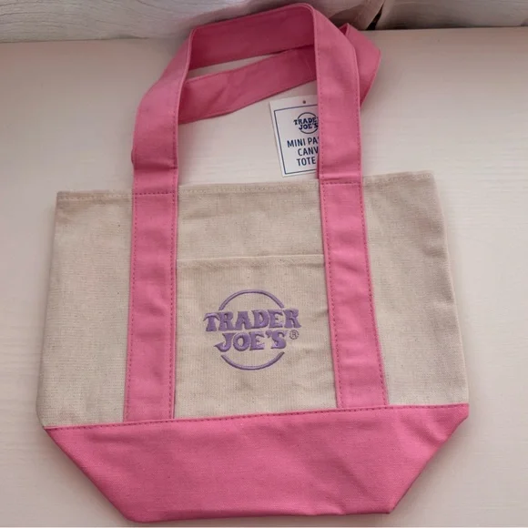 Trader Joe’s Canvas Mini Totes - Picture 8 of 9